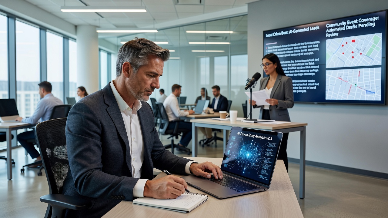 Local Newsrooms Blend AI Capabilities with Time-Honored Reporting Methods
